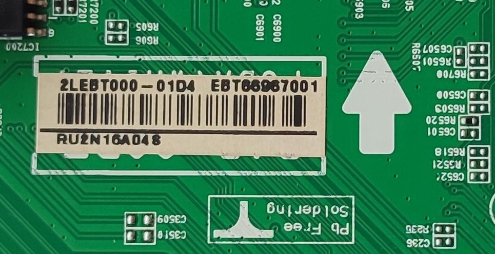 MAIN PARA TV LG / NUMERO DE PARTE EBT66967001 / EAX69763504(1.0) / PANEL NC750EQH-ABLH1 / DISPLAY HV750QUB-E7F / MODELO 75QNED80UQA.BUSGLKR	 - Imagen 2